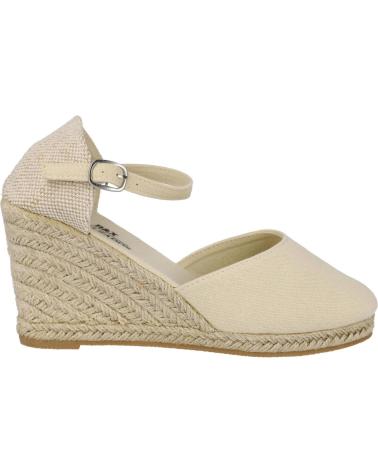 Sandalias de Mujer BUBBLE BOBBLE Q-9 ALPARGATAS ESPARTO MUJER BEIG