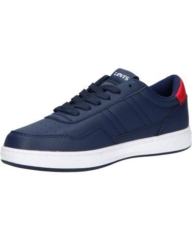 Scarpe sport per Donna e Bambina e Bambino LEVIS VNOA0002S NOAH 0290 NAVY RED
