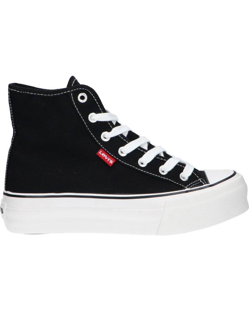 Esportes  de Mulher e Menina e Menino LEVIS VBAL0034T HIGH BALL MID 0003 BLACK