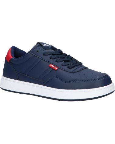 Scarpe sport per Donna e Bambina e Bambino LEVIS VNOA0002S NOAH 0290 NAVY RED