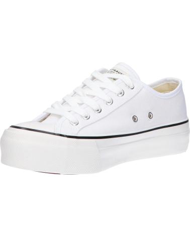 Sapatilhas de Mulher e Menina e Menino LEVIS VBAL0031T HIGH BALL 0061 WHITE