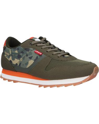 Sapatilhas de Mulher e Menina e Menino LEVIS VALE0034S ALEX 1785 KHAKI CAMO