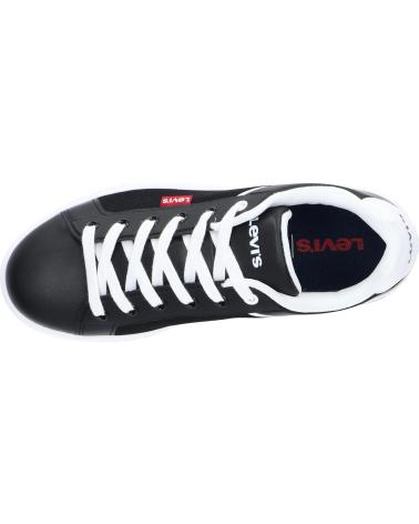 Sapatilhas de Mulher e Menina e Menino LEVIS VAVE0038S BOULEVARD 0003 BLACK