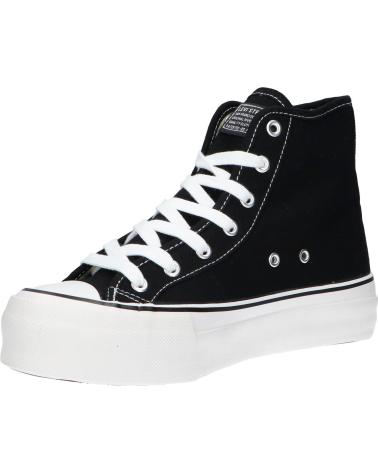 Esportes  de Mulher e Menina e Menino LEVIS VBAL0034T HIGH BALL MID 0003 BLACK