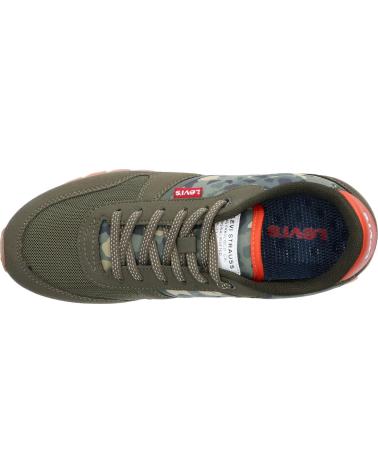 Sapatilhas de Mulher e Menina e Menino LEVIS VALE0034S ALEX 1785 KHAKI CAMO