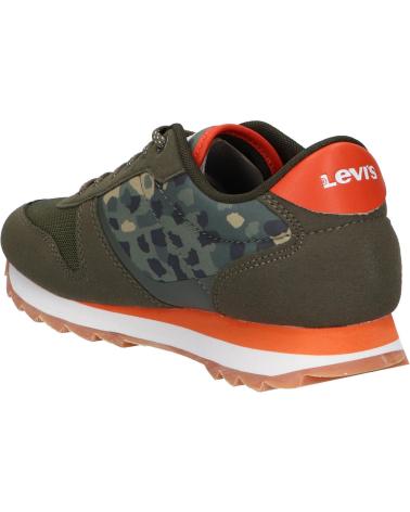 Sapatilhas de Mulher e Menina e Menino LEVIS VALE0034S ALEX 1785 KHAKI CAMO