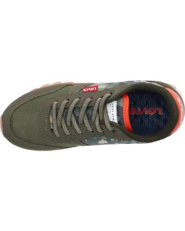 Sapatilhas de Menina e Menino LEVIS VALE0033S ALEX 1785 KHAKI CAMO