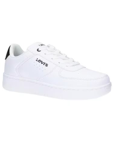 Zapatillas deporte de Mujer y Niña y Niño LEVIS VUNI0071S NEW UNION 0062 WHITE BLACK