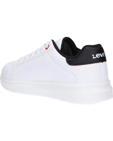 Scarpe sport per Bambina e Bambino LEVIS VELL0050S ELLIS 0062 WHITE BLACK