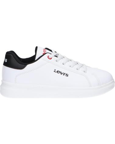 Scarpe sport per Bambina e Bambino LEVIS VELL0050S ELLIS 0062 WHITE BLACK