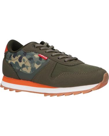 Sapatilhas de Menina e Menino LEVIS VALE0033S ALEX 1785 KHAKI CAMO
