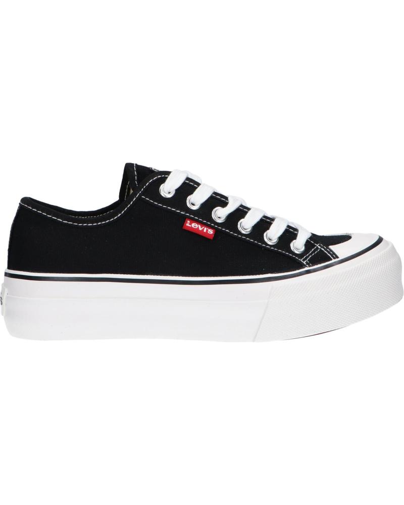 Sapatilhas de Mulher e Menina e Menino LEVIS VBAL0031T HIGH BALL 0003 BLACK