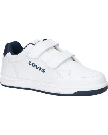 Sportschuhe für Mädchen und Junge LEVIS VMEM0020S MEMPHIS 0061 WHITE