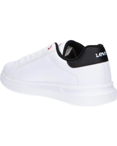 Deportivas de Mujer y Niña y Niño LEVIS VELL0051S ELLIS 0062 WHITE BLACK