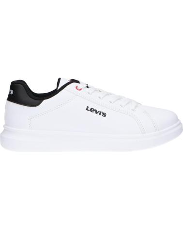 Deportivas de Mujer y Niña y Niño LEVIS VELL0051S ELLIS 0062 WHITE BLACK