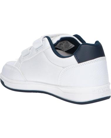 Sportschuhe für Mädchen und Junge LEVIS VMEM0020S MEMPHIS 0061 WHITE