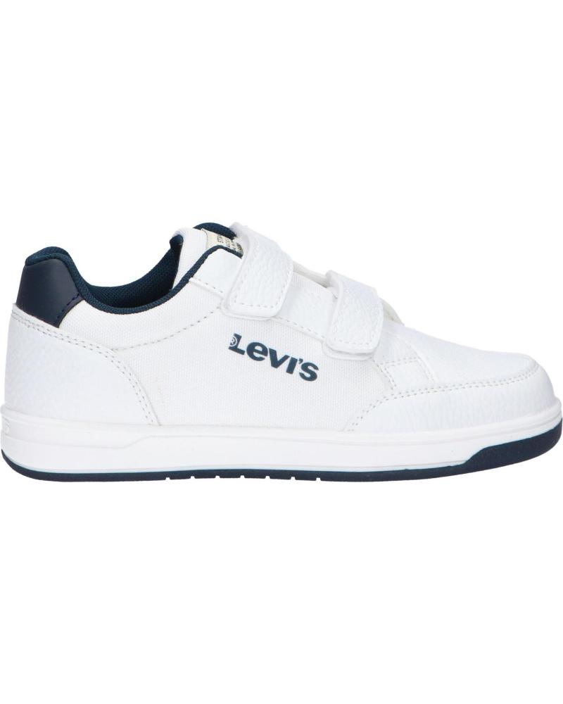 Sportschuhe für Mädchen und Junge LEVIS VMEM0020S MEMPHIS 0061 WHITE