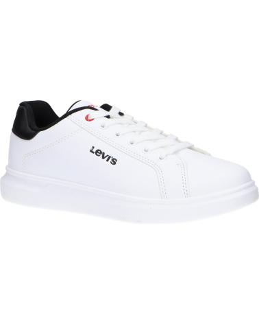 Deportivas de Mujer y Niña y Niño LEVIS VELL0051S ELLIS 0062 WHITE BLACK