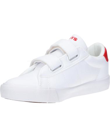 Zapatillas deporte de Niña y Niño LEVIS VORI0130S NEW HARRISON 0079 WHITE RED