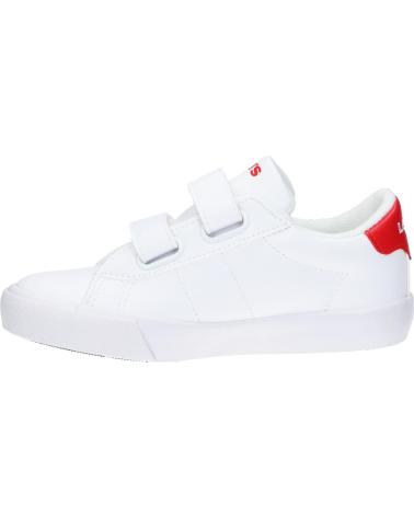 Zapatillas deporte de Niña y Niño LEVIS VORI0130S NEW HARRISON 0079 WHITE RED