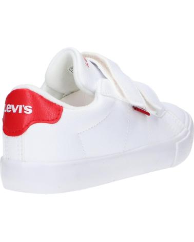 Zapatillas deporte de Niña y Niño LEVIS VORI0130S NEW HARRISON 0079 WHITE RED