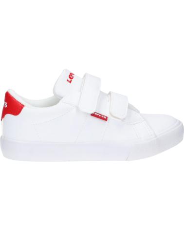 Zapatillas deporte de Niña y Niño LEVIS VORI0130S NEW HARRISON 0079 WHITE RED