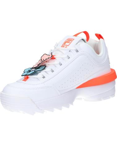 Zapatillas deporte de Mujer y Niña FILA FFW0243 13197 DISRUPTOR WHITE