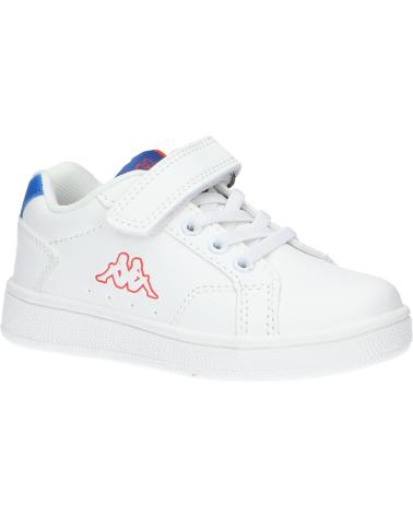 Deportivas de Niña y Niño KAPPA 331D24W ADENIS A1W WHITE-BLUE-ORANGE