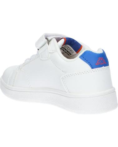 Deportivas de Niña y Niño KAPPA 331D24W ADENIS A1W WHITE-BLUE-ORANGE