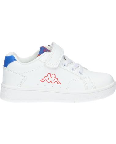 Deportivas de Niña y Niño KAPPA 331D24W ADENIS A1W WHITE-BLUE-ORANGE
