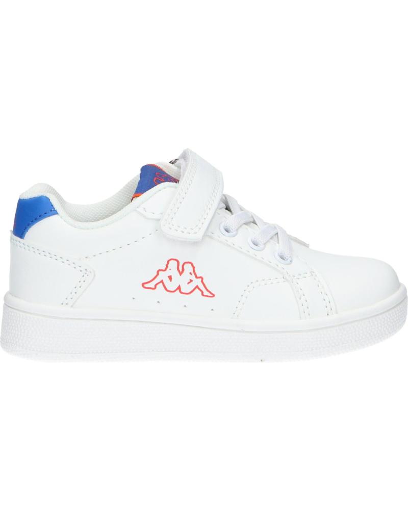Deportivas de Niña y Niño KAPPA 331D24W ADENIS A1W WHITE-BLUE-ORANGE