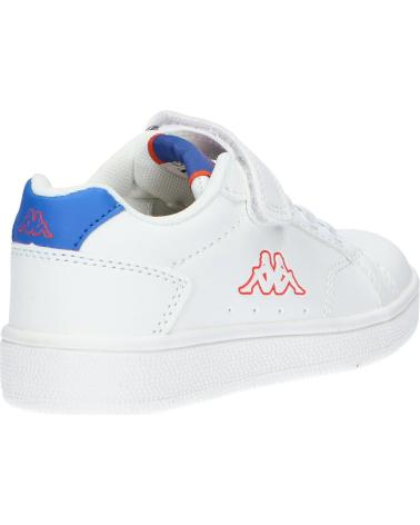 Deportivas de Niña y Niño KAPPA 331D24W ADENIS A1W WHITE-BLUE-ORANGE