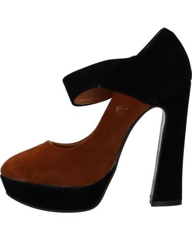 Shuhe ferse für Damen URBAN 8538-6A BROWN-BLACK