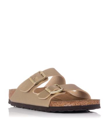 Chinelos de Mulher BIRKENSTOCK ARIZONA BIRKO-FLOR ORO ORO