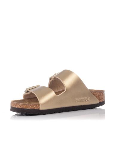 Chinelos de Mulher BIRKENSTOCK ARIZONA BIRKO-FLOR ORO ORO