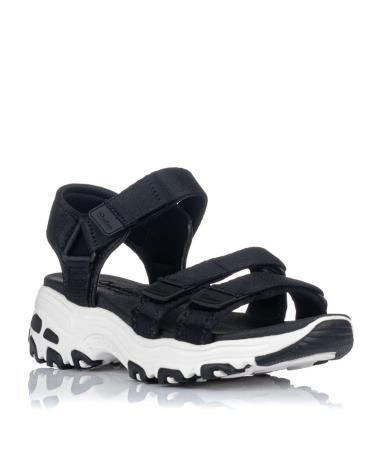 Sandali per Donna skechers SANDALIAS PLANAS DLITES FRESH 31514 NEGRAS NEGRO