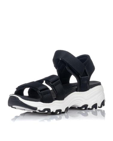 Sandali per Donna skechers SANDALIAS PLANAS DLITES FRESH 31514 NEGRAS NEGRO