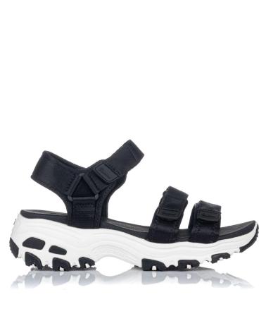 Sandálias de Mulher skechers SANDALIAS PLANAS DLITES FRESH 31514 NEGRAS NEGRO