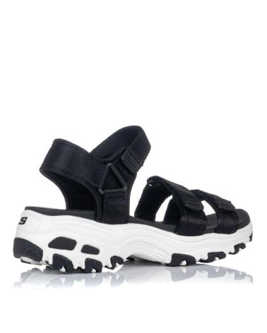 Sandali per Donna skechers SANDALIAS PLANAS DLITES FRESH 31514 NEGRAS NEGRO