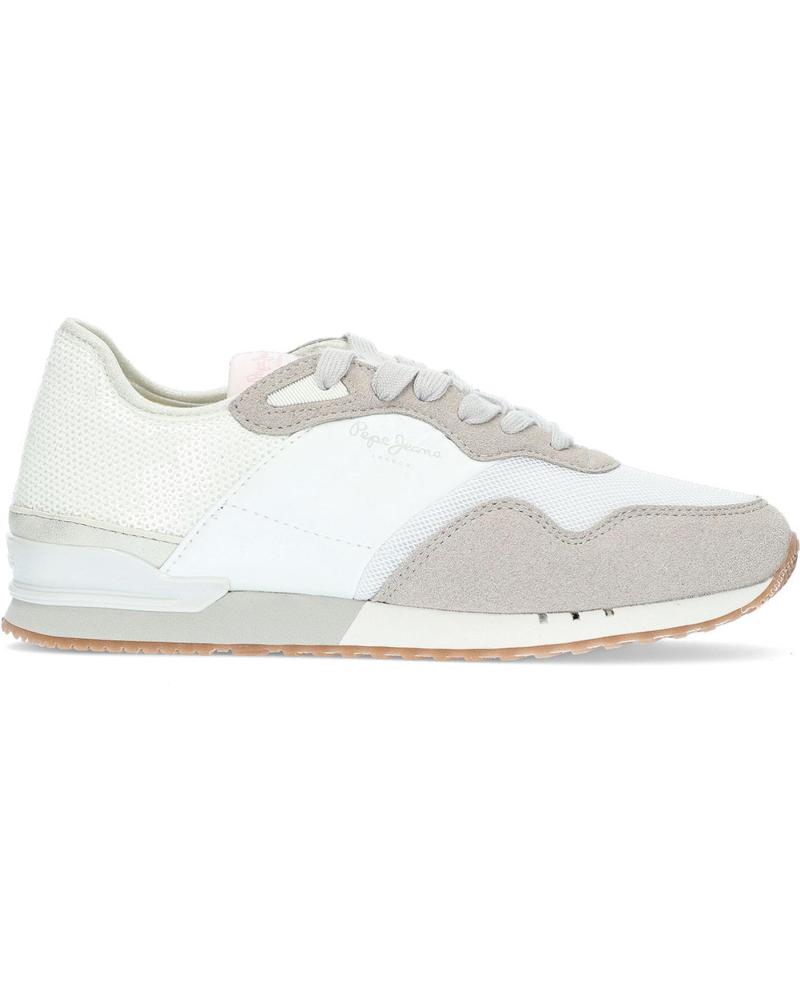 Esportes  de Mulher PEPE JEANS DEPORTIVAS PLS31466 WHITE