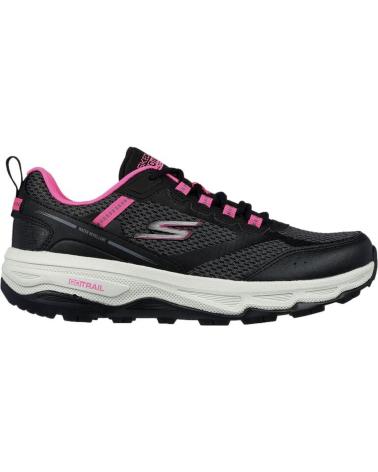 Sapatilhas de Mulher SKECHERS ZAPATILLAS MUJER GO RUN TRAIL 128200 NEGRO