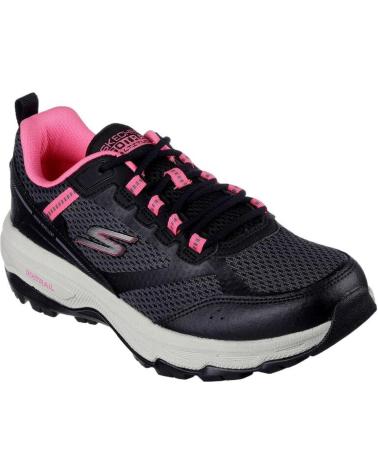 Sapatilhas de Mulher SKECHERS ZAPATILLAS MUJER GO RUN TRAIL 128200 NEGRO