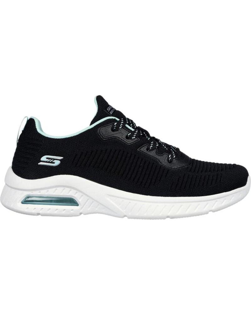 Zapatillas deporte de Mujer SKECHERS ZAPATILLAS MUJER SQUAD AIR 117379 NEGRO