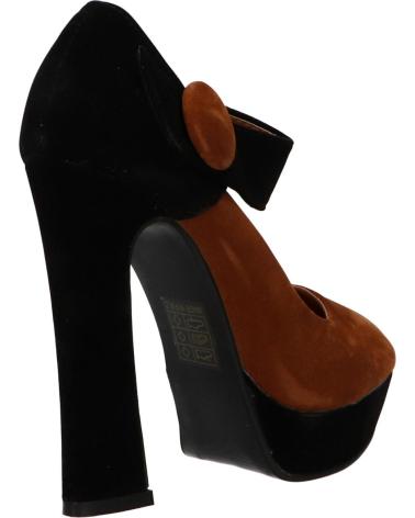 Shuhe ferse für Damen URBAN 8538-6A BROWN-BLACK