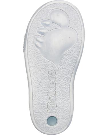 Sapatos de Menino KICKERS 413540-10 TROPICALI GRIS BLEU