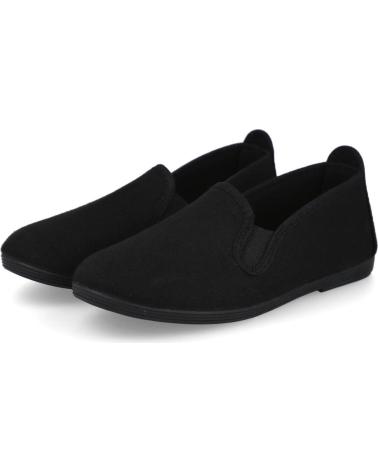 Sapatos de Menina L&R SHOES 200 KUNG FU ZAPATILLAS DE LONA NEGRO