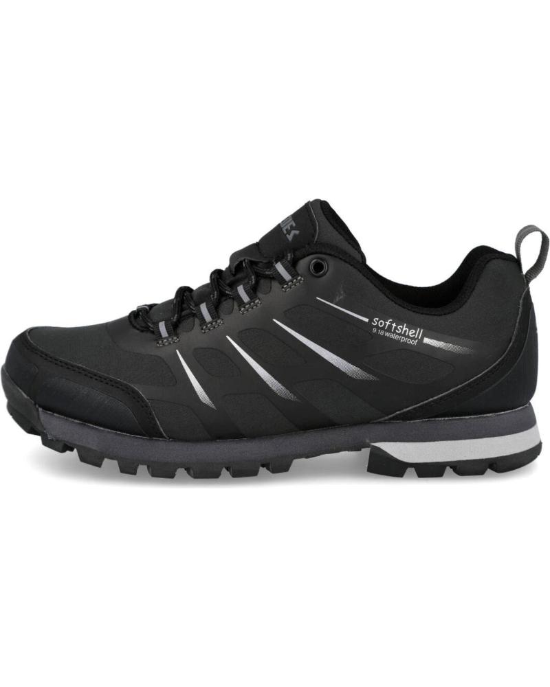 Zapatillas deporte pour Homme PAREDES LT18170 MATEO ZAPATILLAS TREKKI NEGRO