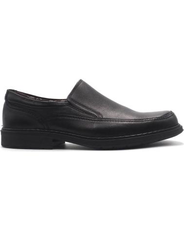 Man Mocasines FLUCHOS 9578 MOCASIN GOMA NEGRO NEGRO