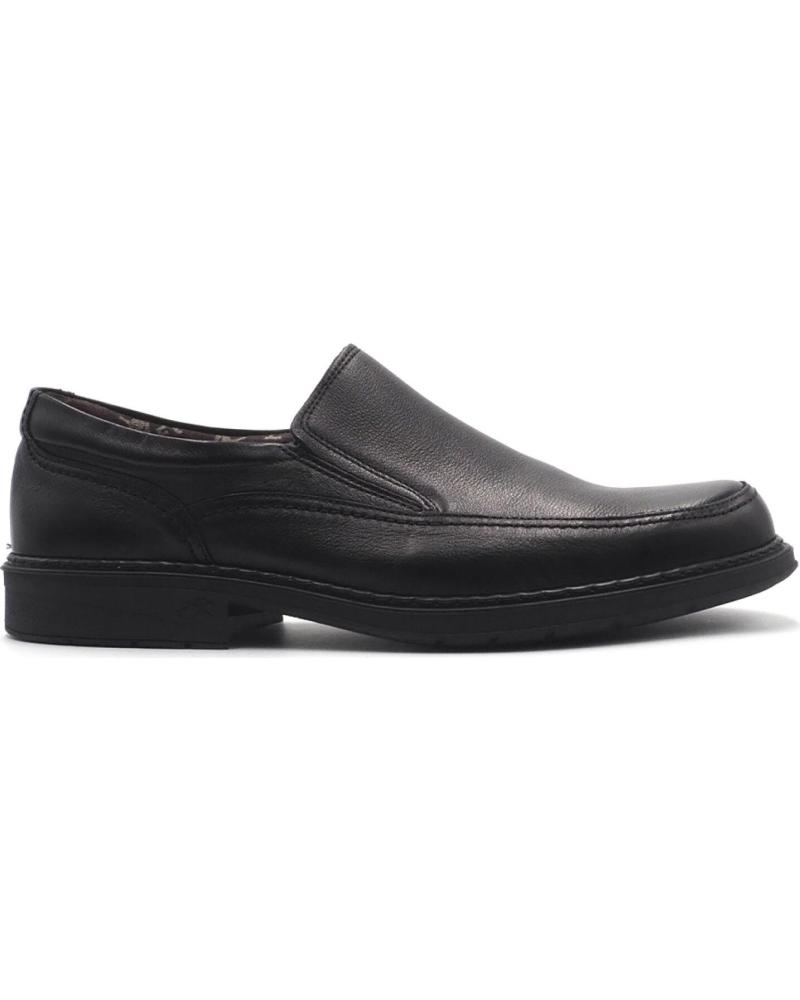 Mocasines de Hombre FLUCHOS 9578 MOCASIN GOMA NEGRO NEGRO