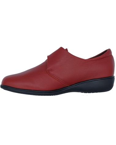 Zapatos de Mujer digo digo ZAPATO PIEL COMODO ROJO